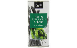 Epicure Green Asparagus Spears In Salted Water  Tin  425 grams